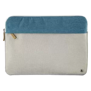 Image of Hama "Florence" Notebook Sleeve, up to 34cm (13.3"), petrol/grey
