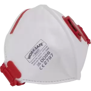 Image of Sealey Valved Fold Flat Mask FFP3 Pack of 10