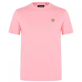 Image of Lyle and Scott Basic Logo T Shirt - Punch Pink W429