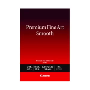 Image of Canon Premium Fine Art Smooth A3 Plus Paper (Pack of 25) 1711C014