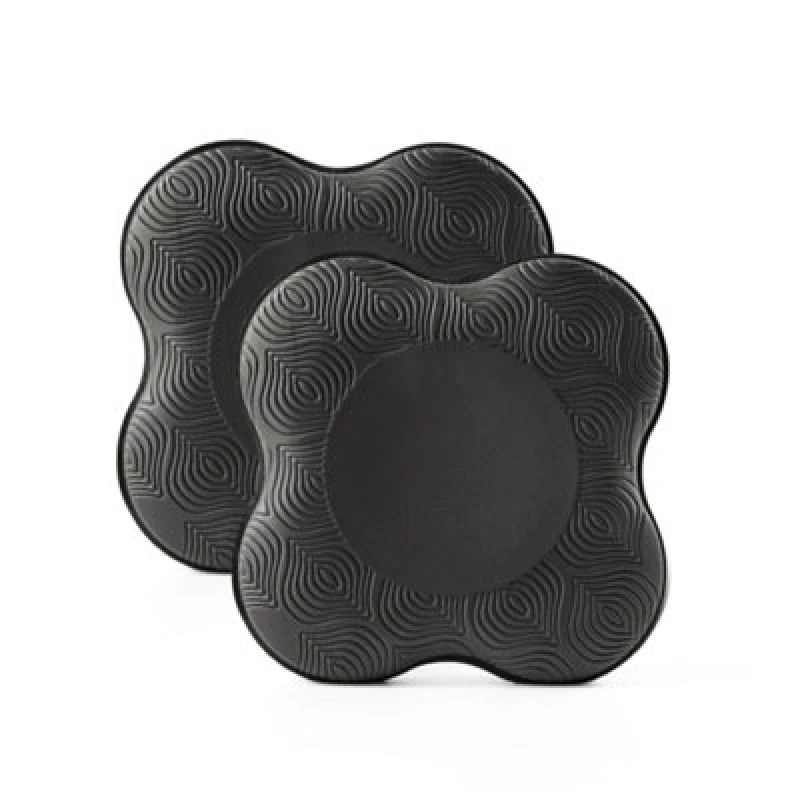 Image of Myga Pair Of Black Yoga Jellies For Comfortable Practice