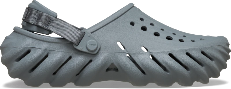 Image of Crocs Unisex Echo Clogs Concrete W8/M7
