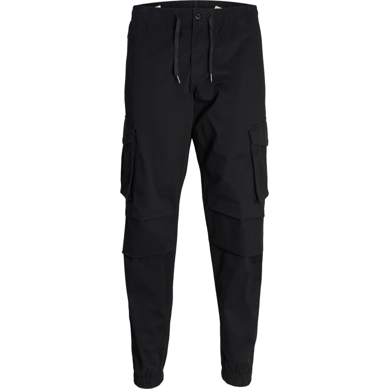 Image of Jack and Jones Noah Cargo Trouser - Black L