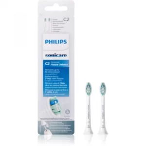 Image of Philips Sonicare Optimal Plaque Defence St &ard HX9022/10 Replacement Heads Toothbrush 2Pcs