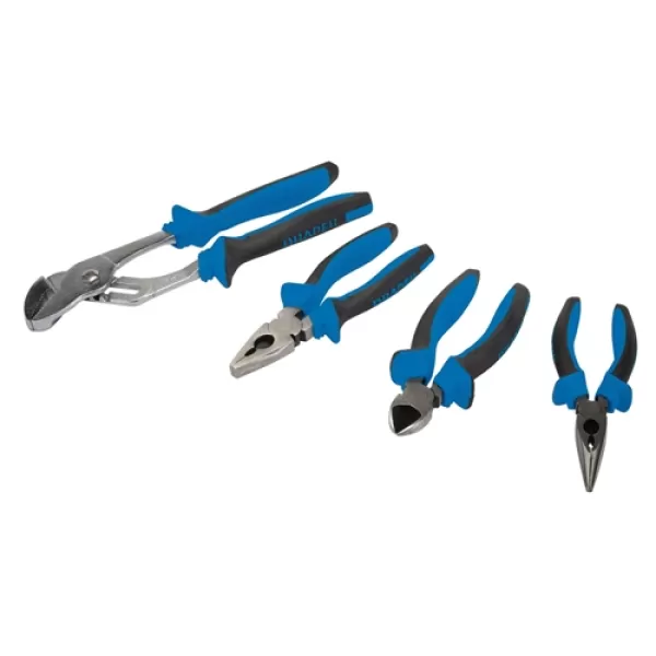 Image of Draper Soft Grip Pliers Set (4 Piece)