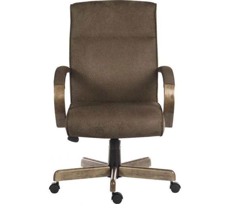 Image of Glencoe Microfibre Executive Office Chair Brown - 6994