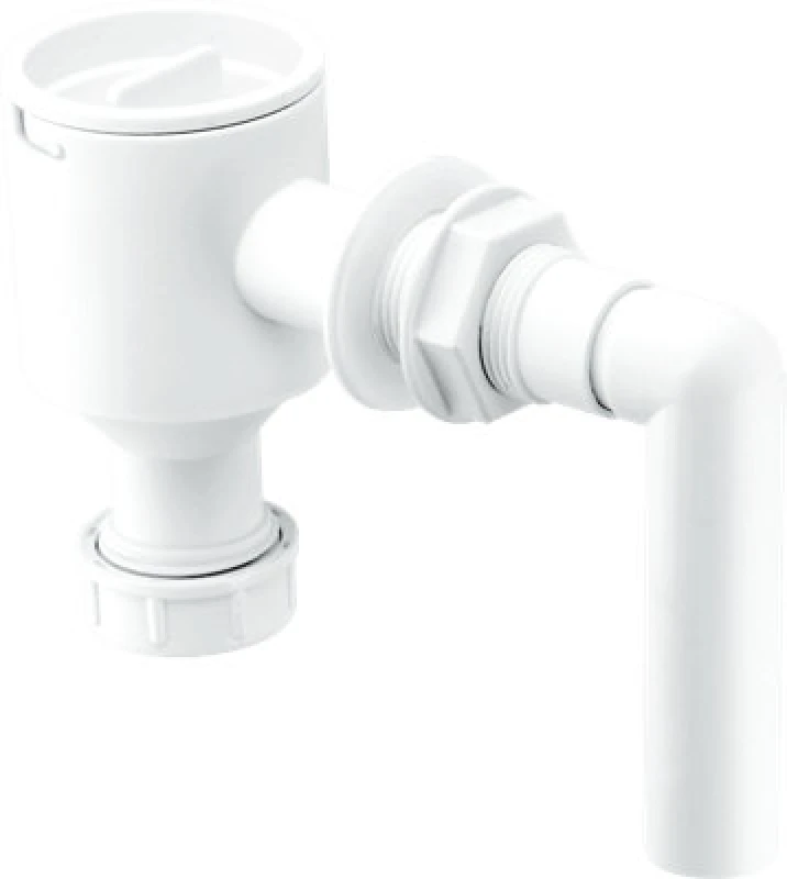 Image of Mcalpine R30 0.75" Complete Screened Tank Overflow Connector