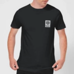 Image of Rubik's Rubiks Box Pocket Mens T-Shirt - Black - M