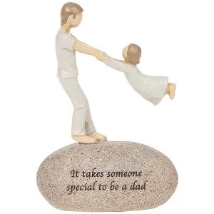 Image of Dad Rocks Dad Someone Special Ornament