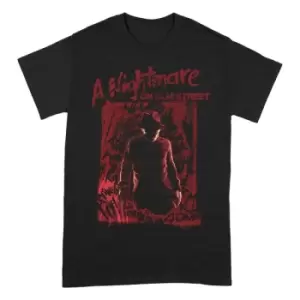 Image of Nightmare on Elm Street T-Shirt Freddy Silhouette Size S