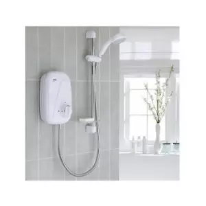Image of Mira Vigour Power Shower White & Chrome
