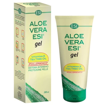 Image of ESI Aloe Vera Gel Vitamin E + Tea Tree 200ml