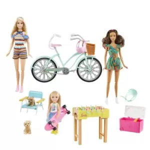 Image of Mattel Barbie Holiday Fun Doll Staycation