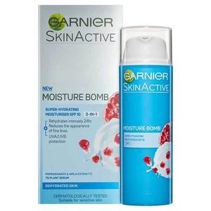Image of Garnier Moisture Bomb 3in1 Day Cream Moisturiser 50ml
