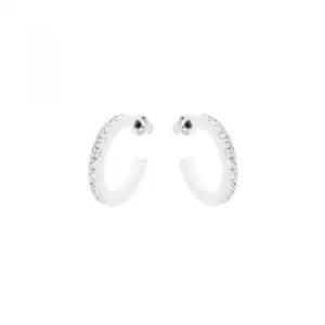 Image of Ladies Karen Millen Small Hoop Earrings