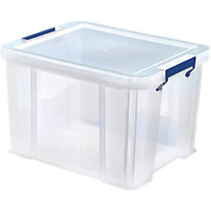 Image of Fellowes Prostore Storage Box 36L (in Outer Carton), Clear 7730801