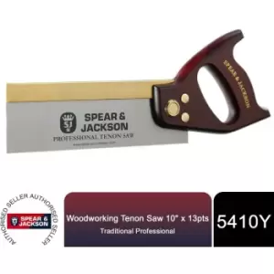Image of Spear & Jackson 5410Y Professional Tenon Saw 254mm (10")