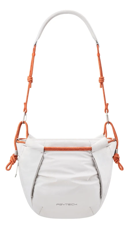 Image of PGYTECH OneGo Rope Strap Bag Shoulder case Orange. White