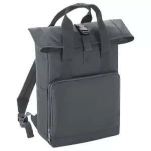 Image of Bagbase Roll Top Twin Handle Backpack (One Size) (Graphite Grey) - Graphite Grey
