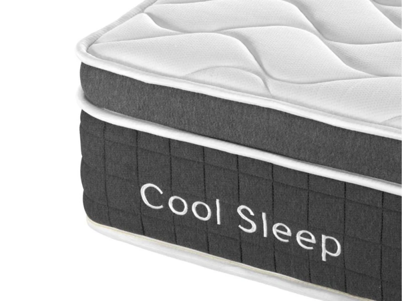 Image of Arthur Sleep Cool Gel Foam Pocket Spring Medium Hybrid Mattress in White Size: Small Double White Unisex Small Double