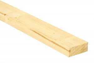 Image of Wickes Whitewood PSE 18 x 44 x 1800mm Single
