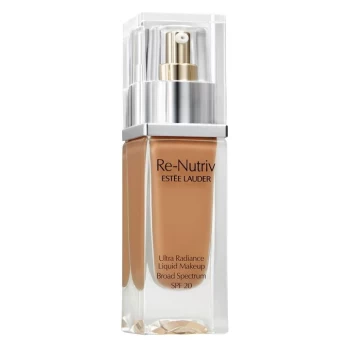 Image of Estee Lauder Re-Nutriv Ultra Radiance Liquid Foundation SPF20 30ml - 5W1 Bronze