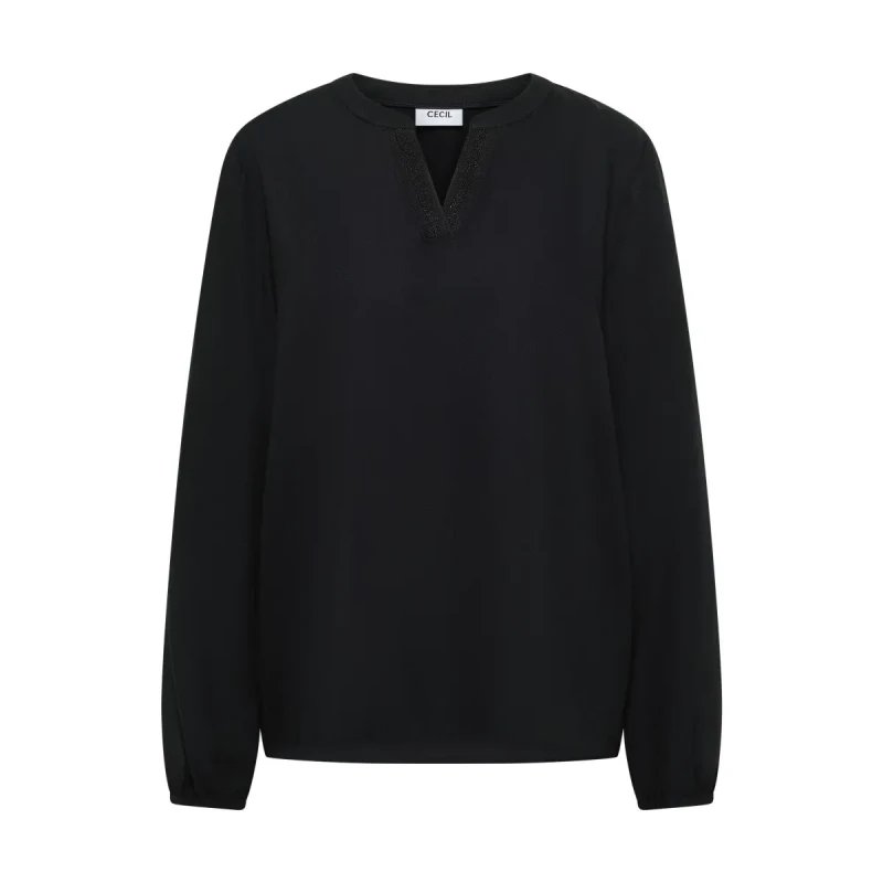 Image of cecil Womens blouse Cecil Deco Noir Female S