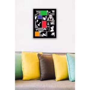 Image of SC0007 Multicolor Decorative Framed MDF Painting
