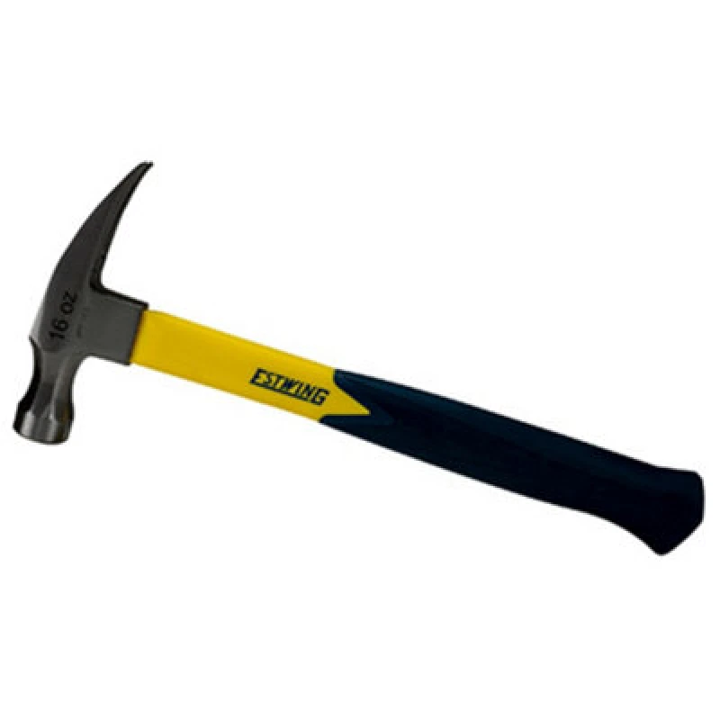 Image of Draper 24081 Estwing Emrf16S Sure Strike Straight Claw Hammer With Fibreglass Handle, 16Oz/453G