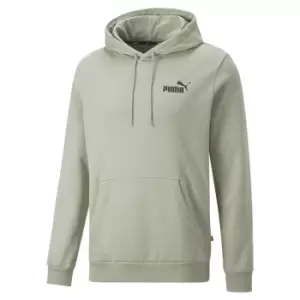 Image of Puma Small Logo Hoodie Mens - Grey