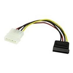 Image of 6in Molex to SATA Power Cable Adapter
