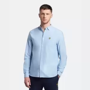 Image of Mens Oxford Shirt - Riviera Blue - XL