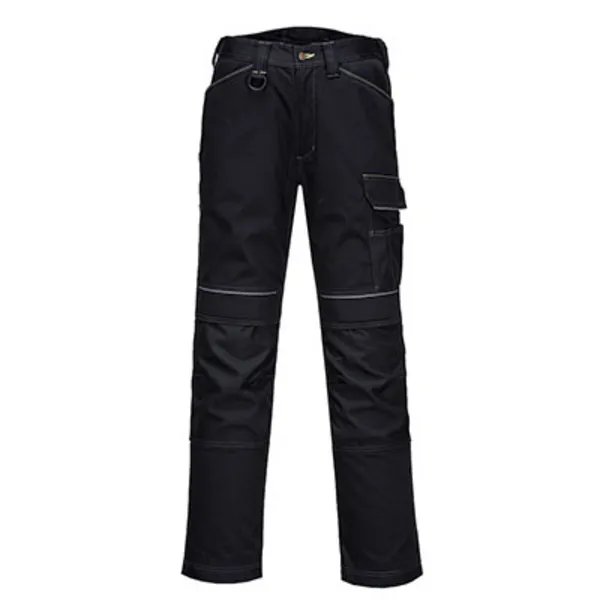 Image of Portwest PW3 Mens Urban Work Trousers T601BKS34 Colour: Black