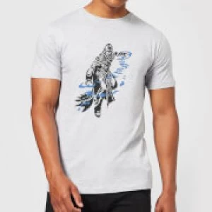 Image of Magic The Gathering Jace Character Art T-Shirt - Grey - L