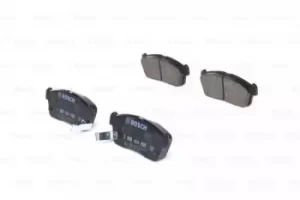 Image of Bosch 0986424695 BP408 Brake Pad Set Disc Brake Front Axle