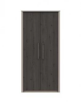 Image of Smyth Ready Assemnbled 2 Door Wardrobe
