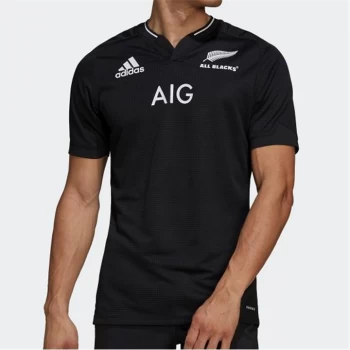 Image of adidas New Zealand Home Shirt 2021 - Black