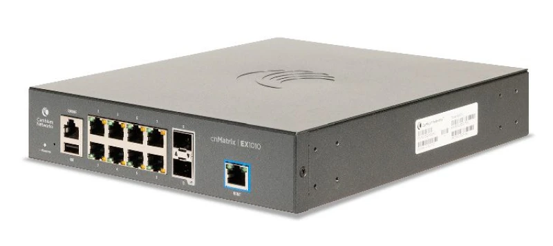 Image of Cambium Networks cnMatrix EX1010 Managed L2/L3 Gigabit Ethernet (10/10