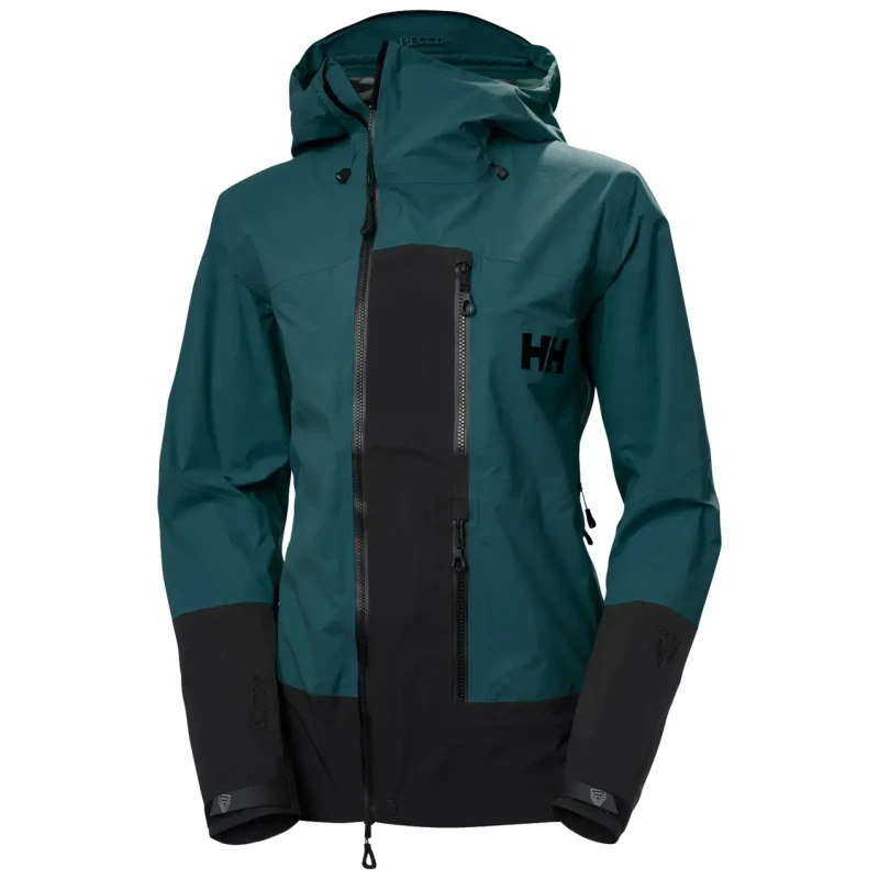 Image of Helly Hansen Womens hooded waterproof jacket Helly Hansen Odin Bc Infinity Shell Vert Female XL