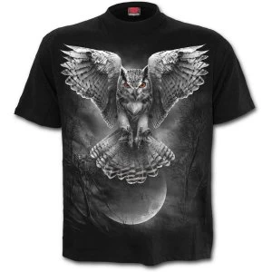 Image of Wings of Wisdom Mens X-Large T-Shirt - Black