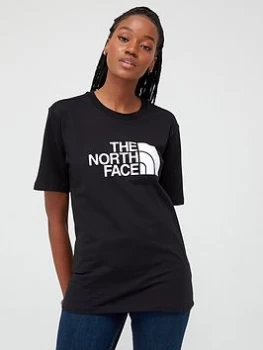 Image of The North Face Boyfriend Easy T-Shirt - Black, Size L, Women