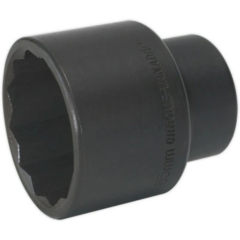 Image of Loops 50mm Forged Bi-Hex Impact Socket - 3/4" Sq Drive - Corrosion Resistant - Steel Metallics