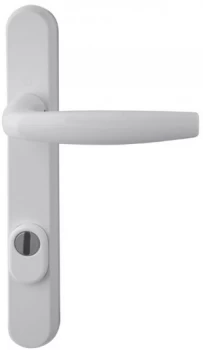 Image of Atlanta White Security Multipoint Handles 92mm