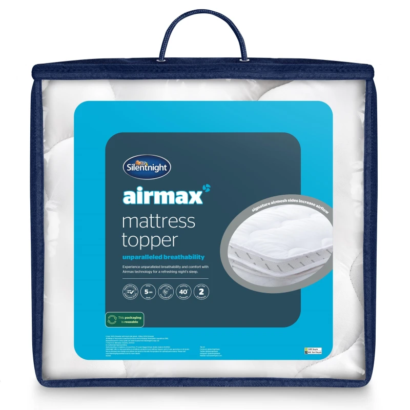 Image of Silentnight Silentnight Airmax Mattress Topper - Double