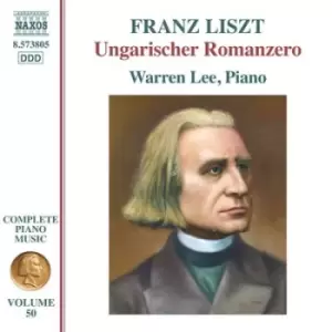 Image of Franz Liszt Ungarischer Romanzero - Volume 50 by Franz Liszt CD Album