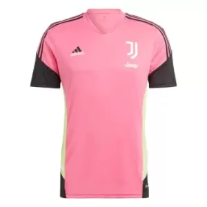 Image of adidas Juventus Condivo 22 Training Jersey Mens - Pink