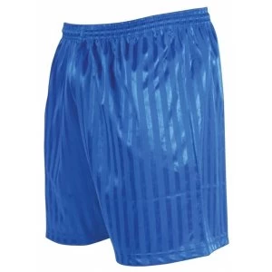 Image of Precision Striped Continental Football Shorts 30-32" Royal Blue