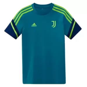 Image of 2022-2023 Juventus Training Shirt (Active Teal) - Kids