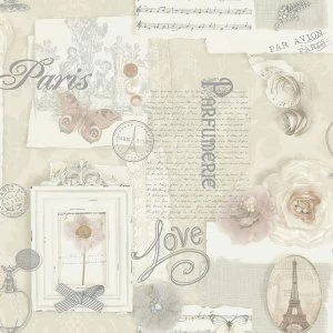 Image of Arthouse Felicity Wallpaper - Natural