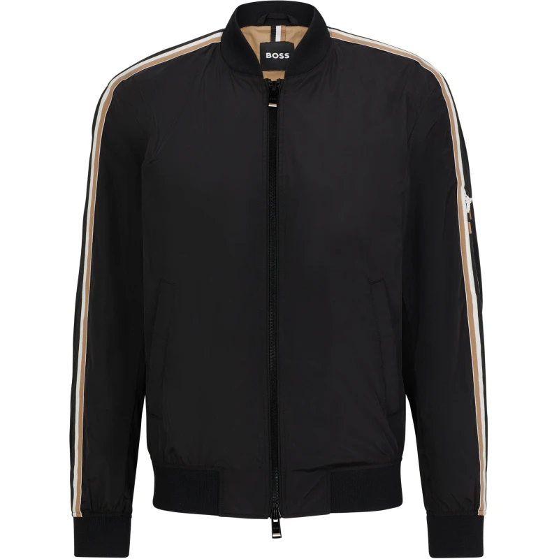 Image of Boss Mens Coltrane Hybrid Jacket Black male 36 (46)